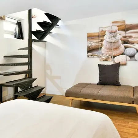 Apartment Hyper Centre. Beau Loft 40m2 - Wifi *